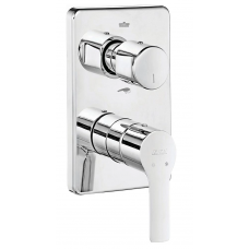 Смеситель для ванны E.C.A. Luna 102167206EX-KDE встраиваемый хром Смеситель для ванны E.C.A. Luna 102167206EX-KDE встраиваемый хром